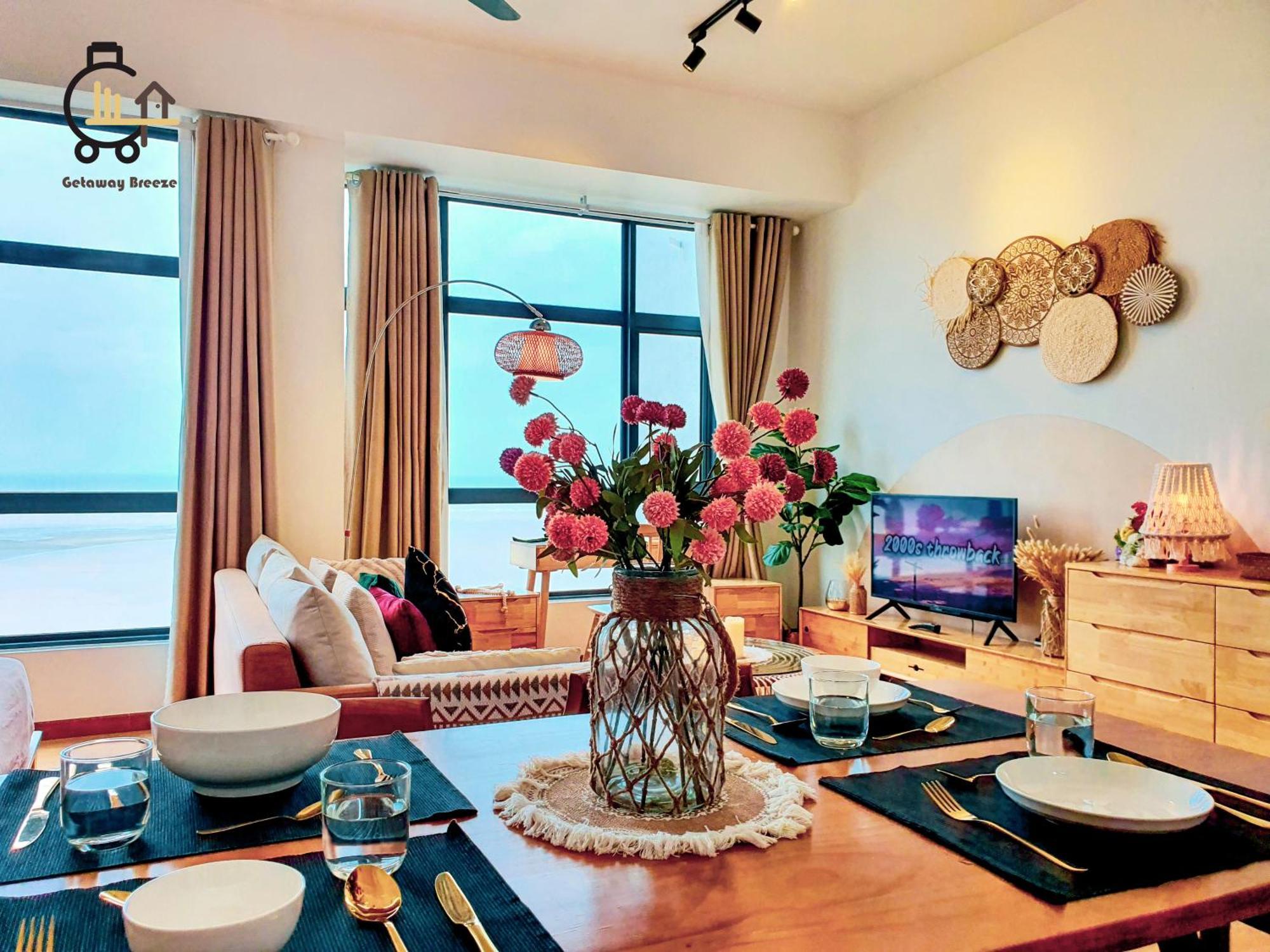 1 Min To Seaview & Sunrise Heart Of Kuantan Appartement Buitenkant foto