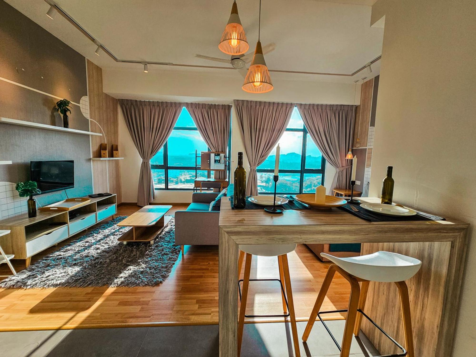 1 Min To Seaview & Sunrise Heart Of Kuantan Appartement Buitenkant foto